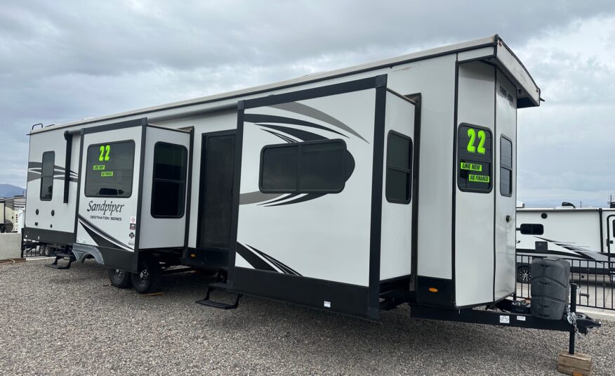 2022 Forest River Sandpiper 420FL Destination Series travel trailer