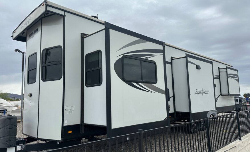2022 Forest River Sandpiper 420FL Destination Series travel trailer
