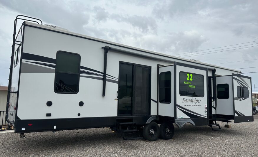 2022 Forest River Sandpiper 420FL Destination Series travel trailer