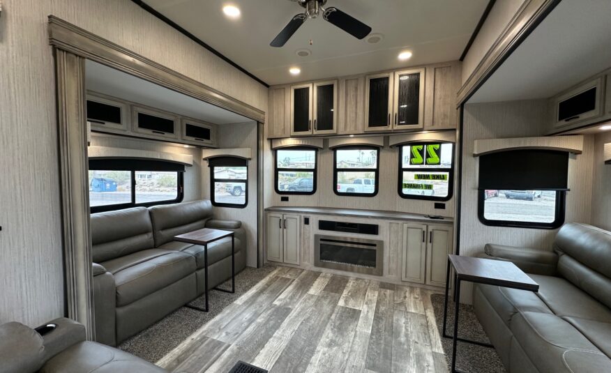 2022 Forest River Sandpiper 420FL Destination Series travel trailer