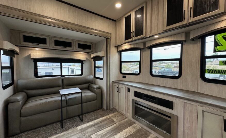 2022 Forest River Sandpiper 420FL Destination Series travel trailer