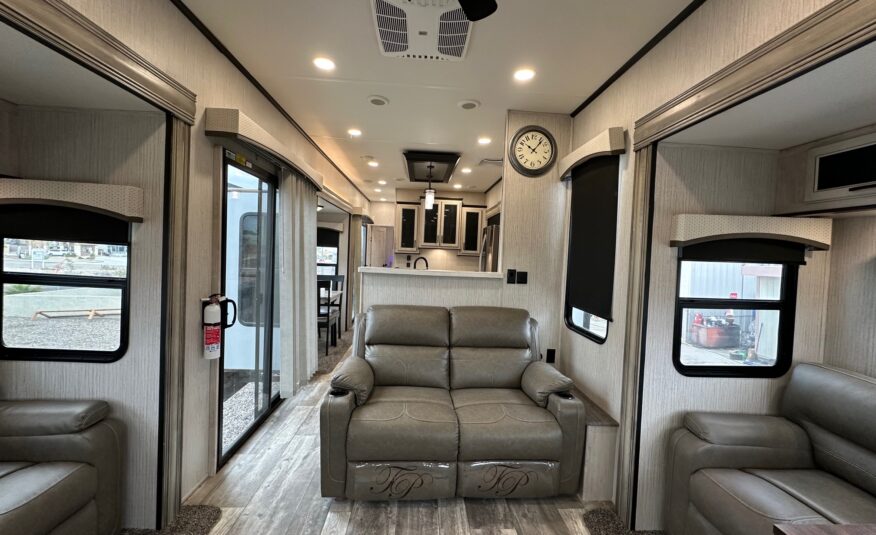 2022 Forest River Sandpiper 420FL Destination Series travel trailer