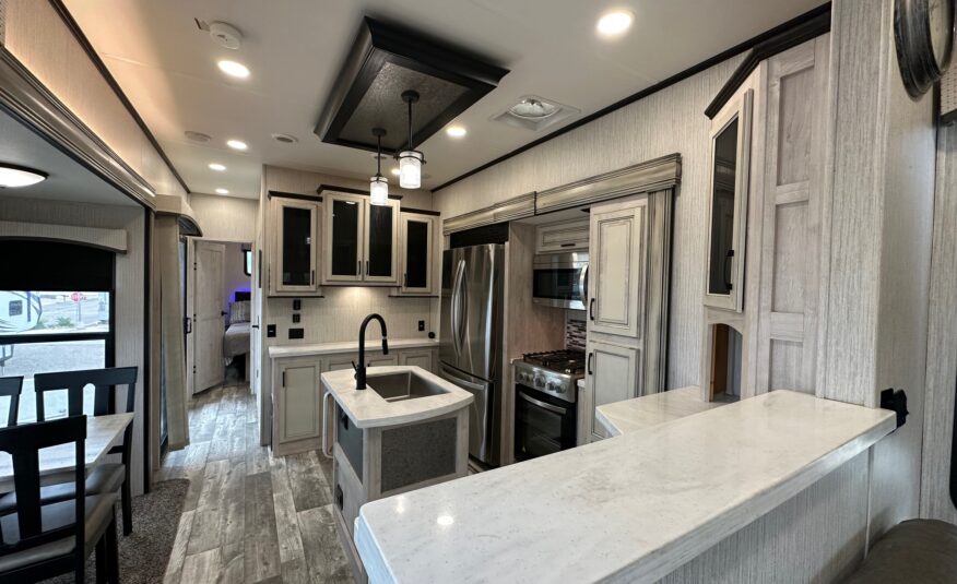 2022 Forest River Sandpiper 420FL Destination Series travel trailer