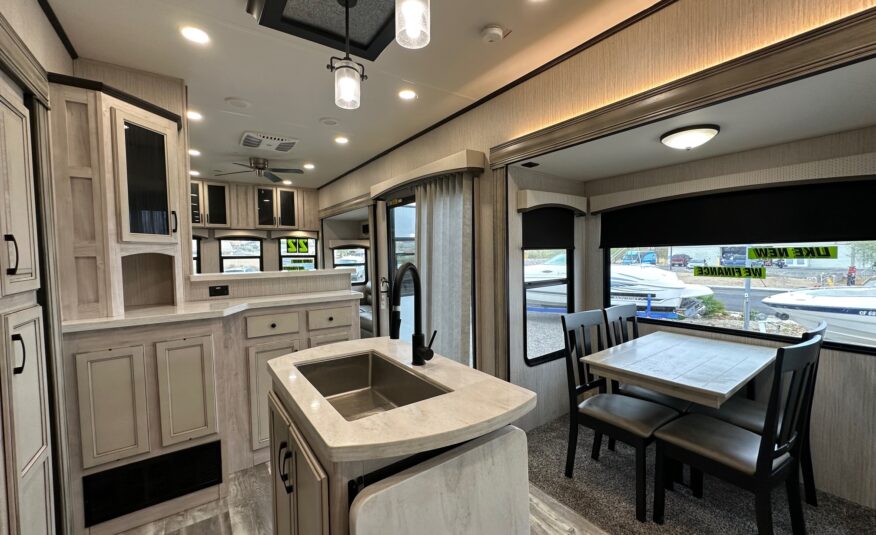 2022 Forest River Sandpiper 420FL Destination Series travel trailer