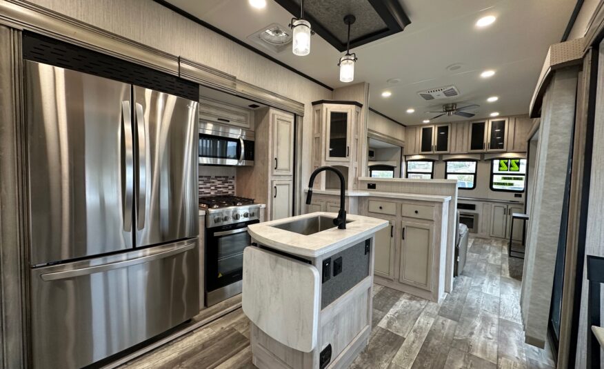 2022 Forest River Sandpiper 420FL Destination Series travel trailer