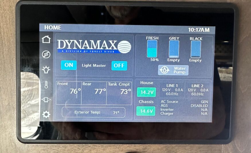 2023 Dynamax DX3 37RB Super C Diesel Motorhome – 1 1/2 bathrooms!