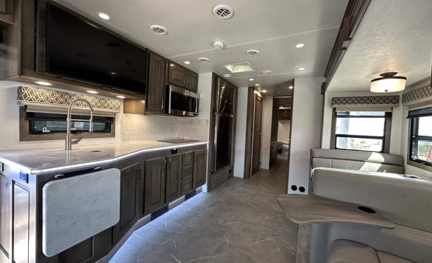2023 Dynamax DX3 37RB Super C Diesel Motorhome – 1 1/2 bathrooms!