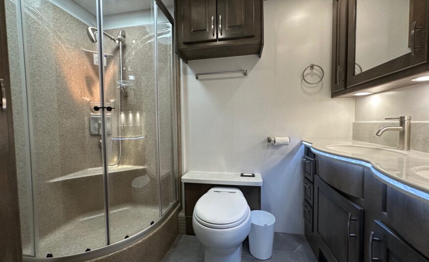 2023 Dynamax DX3 37RB Super C Diesel Motorhome – 1 1/2 bathrooms!