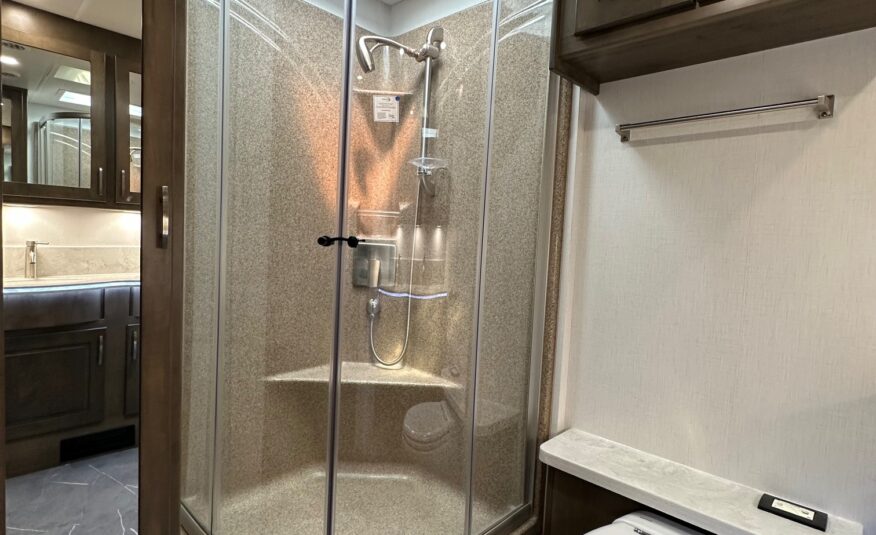 2023 Dynamax DX3 37RB Super C Diesel Motorhome – 1 1/2 bathrooms!