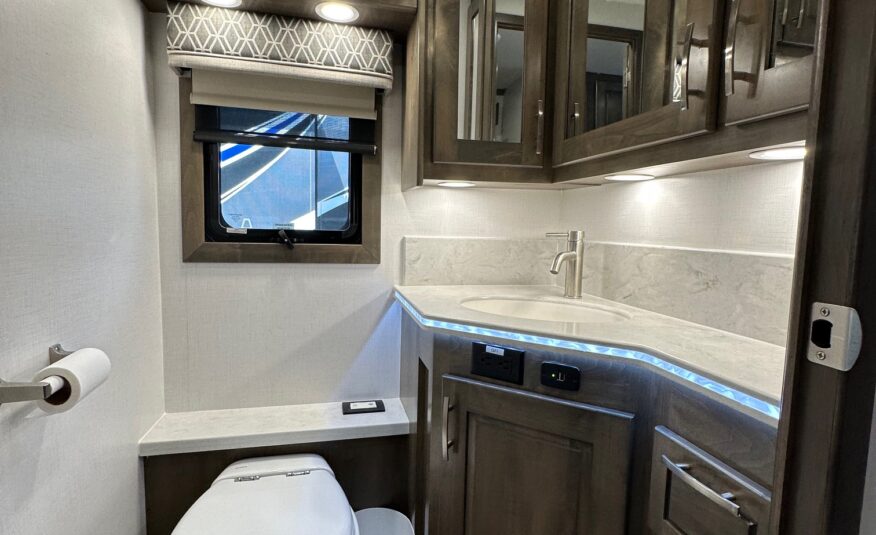 2023 Dynamax DX3 37RB Super C Diesel Motorhome – 1 1/2 bathrooms!