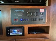 2012 Keystone Raptor RP395LEV Toy Hauler 5th wheel – 1 1/2 bathrooms!