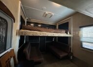 2012 Keystone Raptor RP395LEV Toy Hauler 5th wheel – 1 1/2 bathrooms!