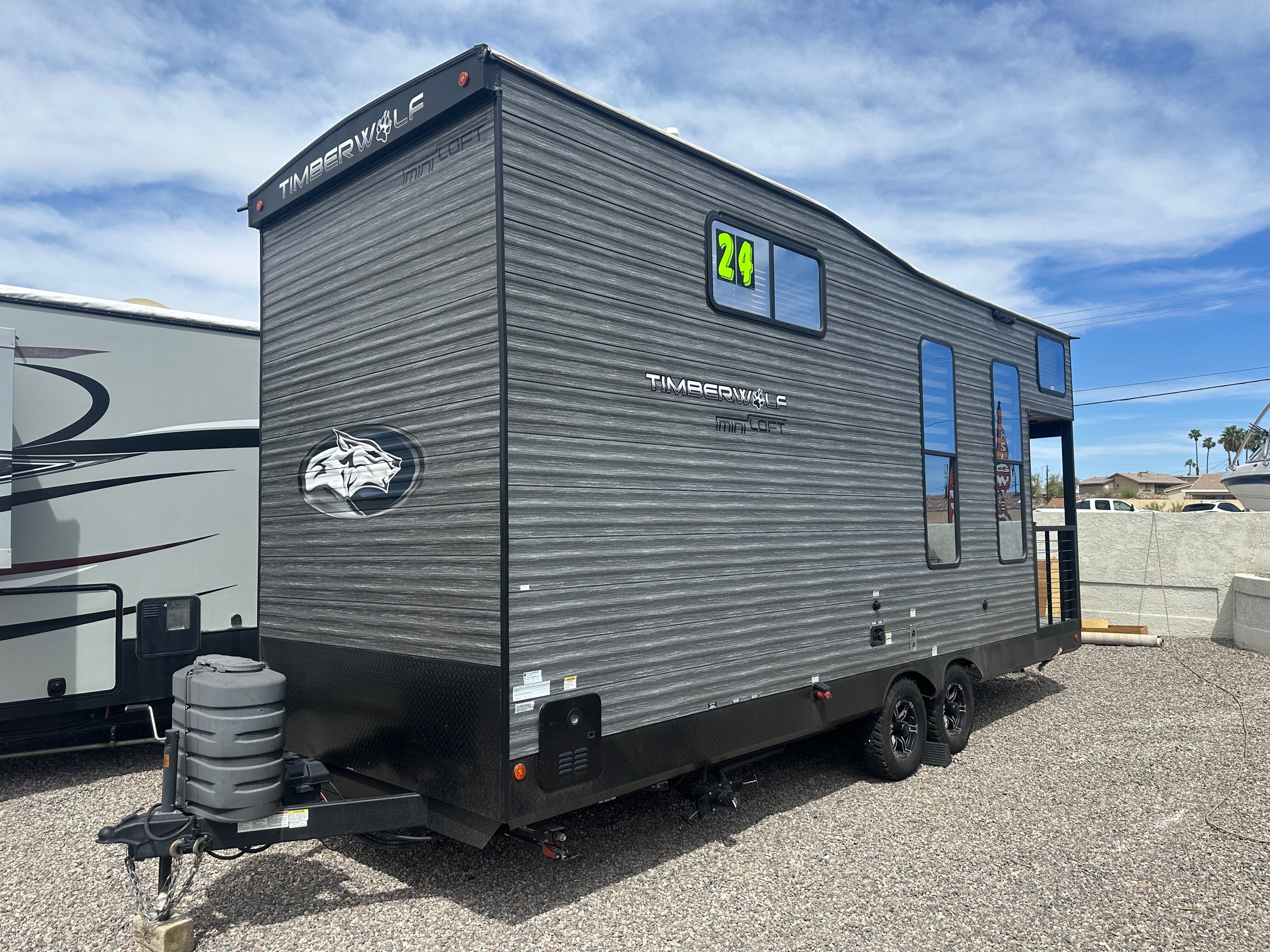 2024 Cherokee by Forest River Timberwolf 16ML Mini loft travel trailer – Like New! ON SALE NOW!