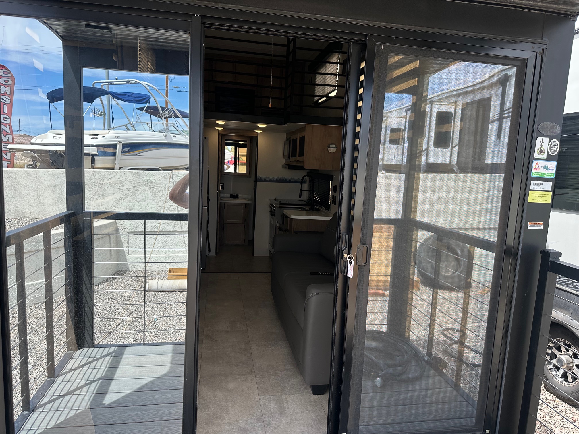 2024 Cherokee by Forest River Timberwolf 16ML Mini loft travel trailer – Like New! ON SALE NOW!