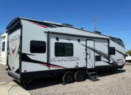 2021 Forest River Shockwave 25RQG-MX toy hauler 