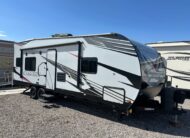 2021 Forest River Shockwave 25RQG-MX toy hauler 