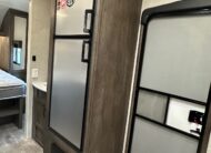 2021 Forest River Shockwave 25RQG-MX toy hauler 