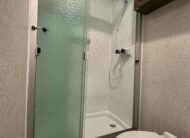 2021 Forest River Shockwave 25RQG-MX toy hauler 