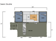 2020 Black Series Classic Double pop-up tent camper