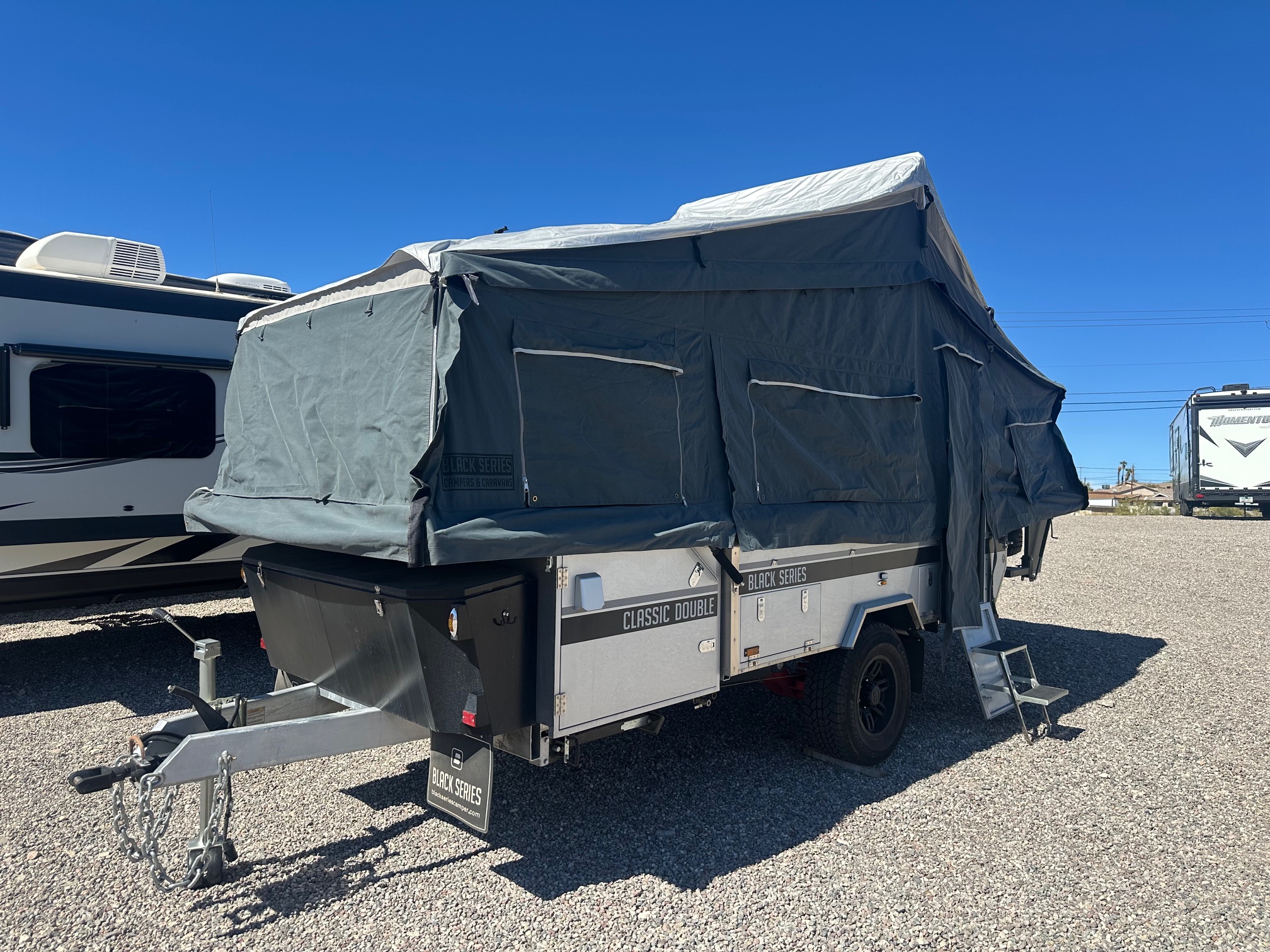 2020 Black Series Classic Double pop-up tent camper