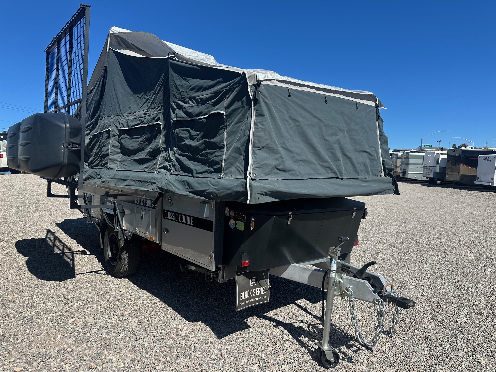 2020 Black Series Classic Double pop-up tent camper