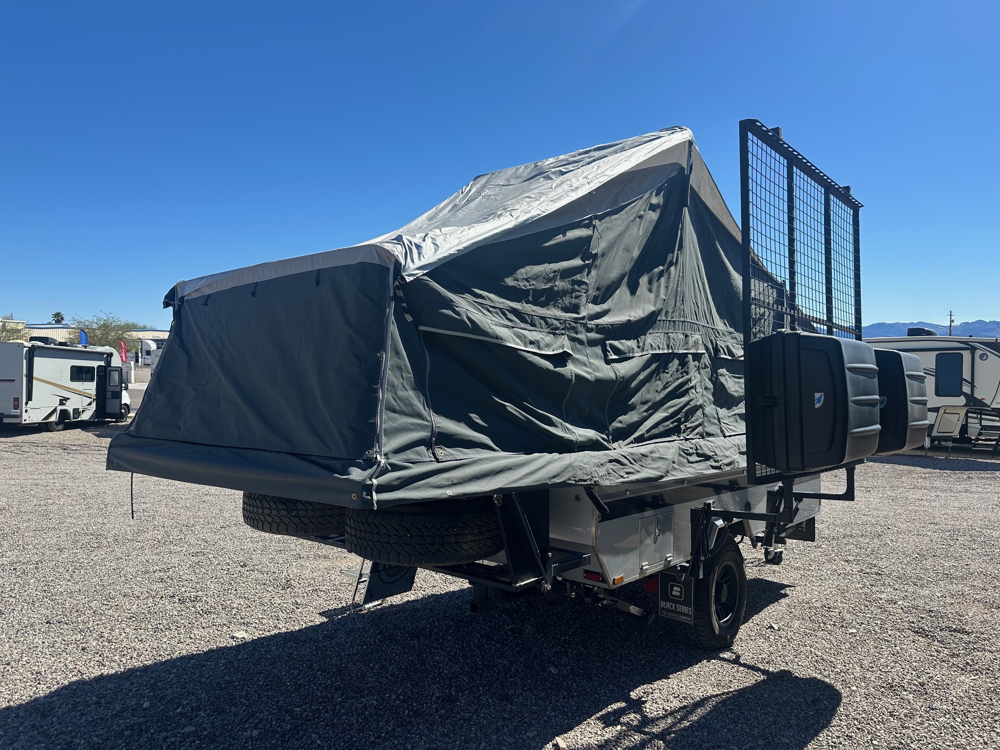 2020 Black Series Classic Double pop-up tent camper