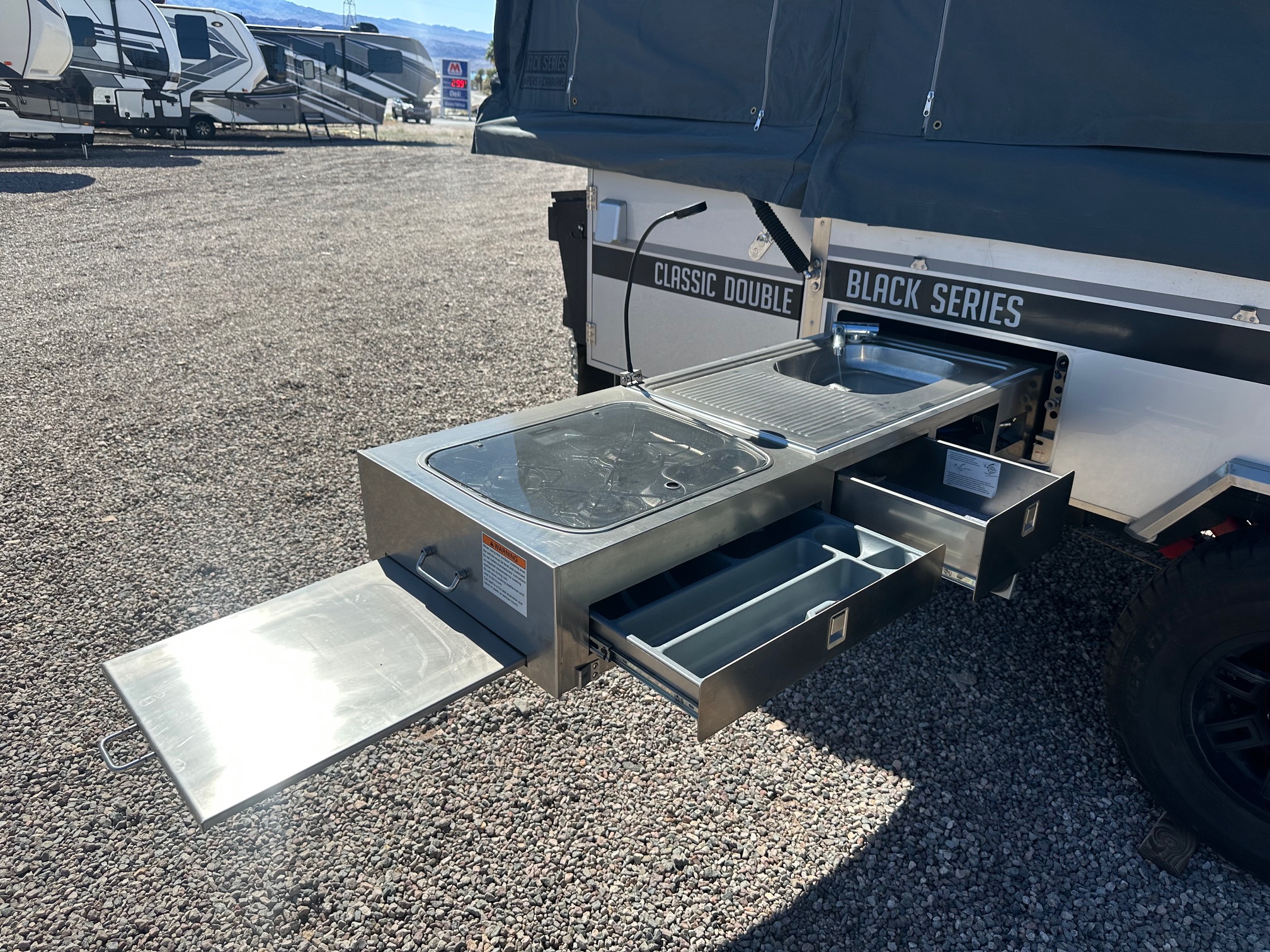 2020 Black Series Classic Double pop-up tent camper